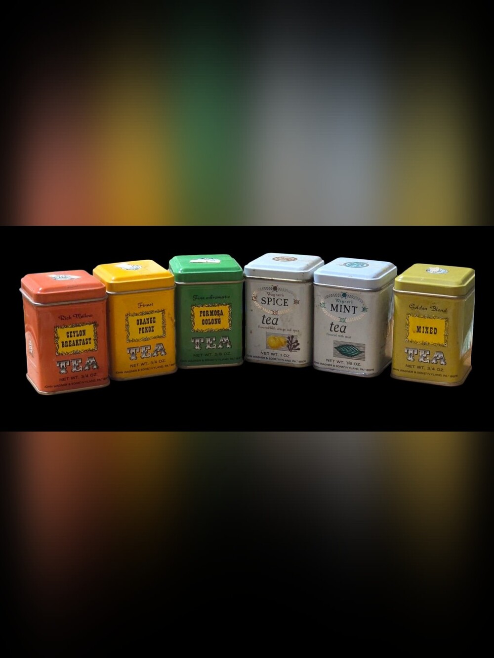 Vintage | Mini Spice Tins